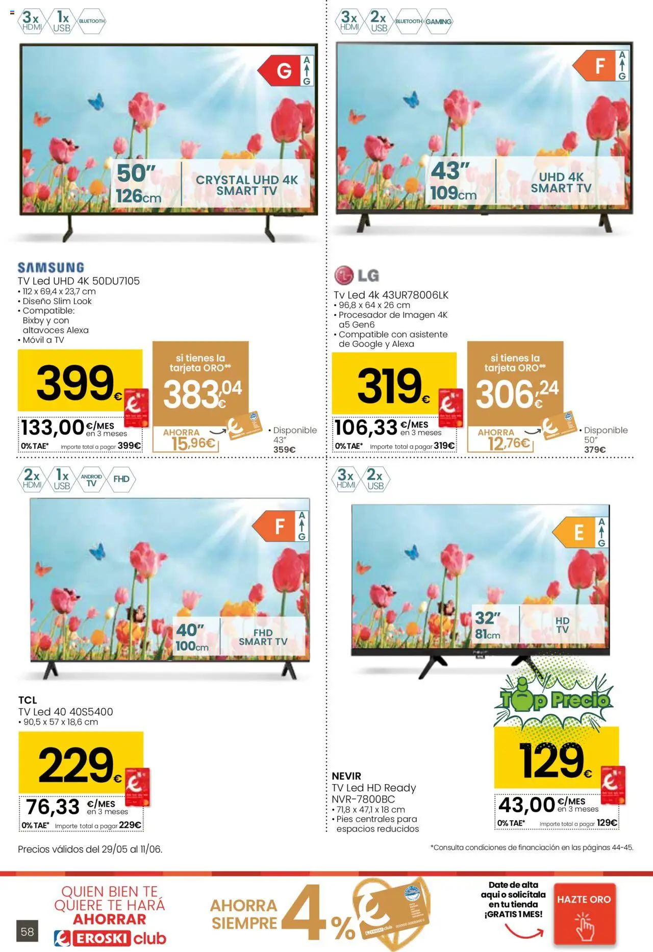 Eroski folleto │ válido desde el 29.05.2025 | Página: 58 | Productos: Té, Altavoces