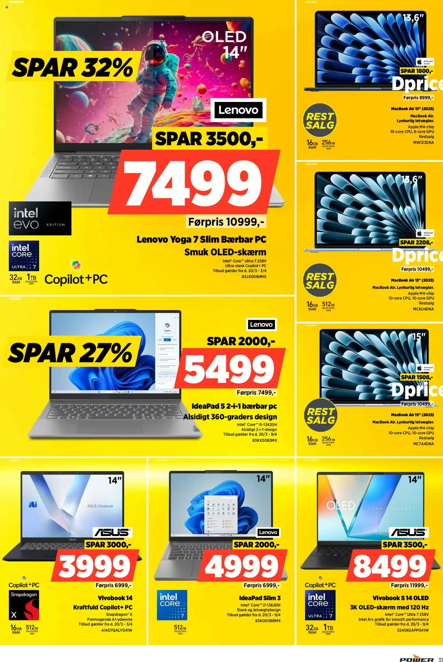 Power tilbudsavis – gyldig fra 01.04.2026 | Side: 31 | Produkter: Disk, PC