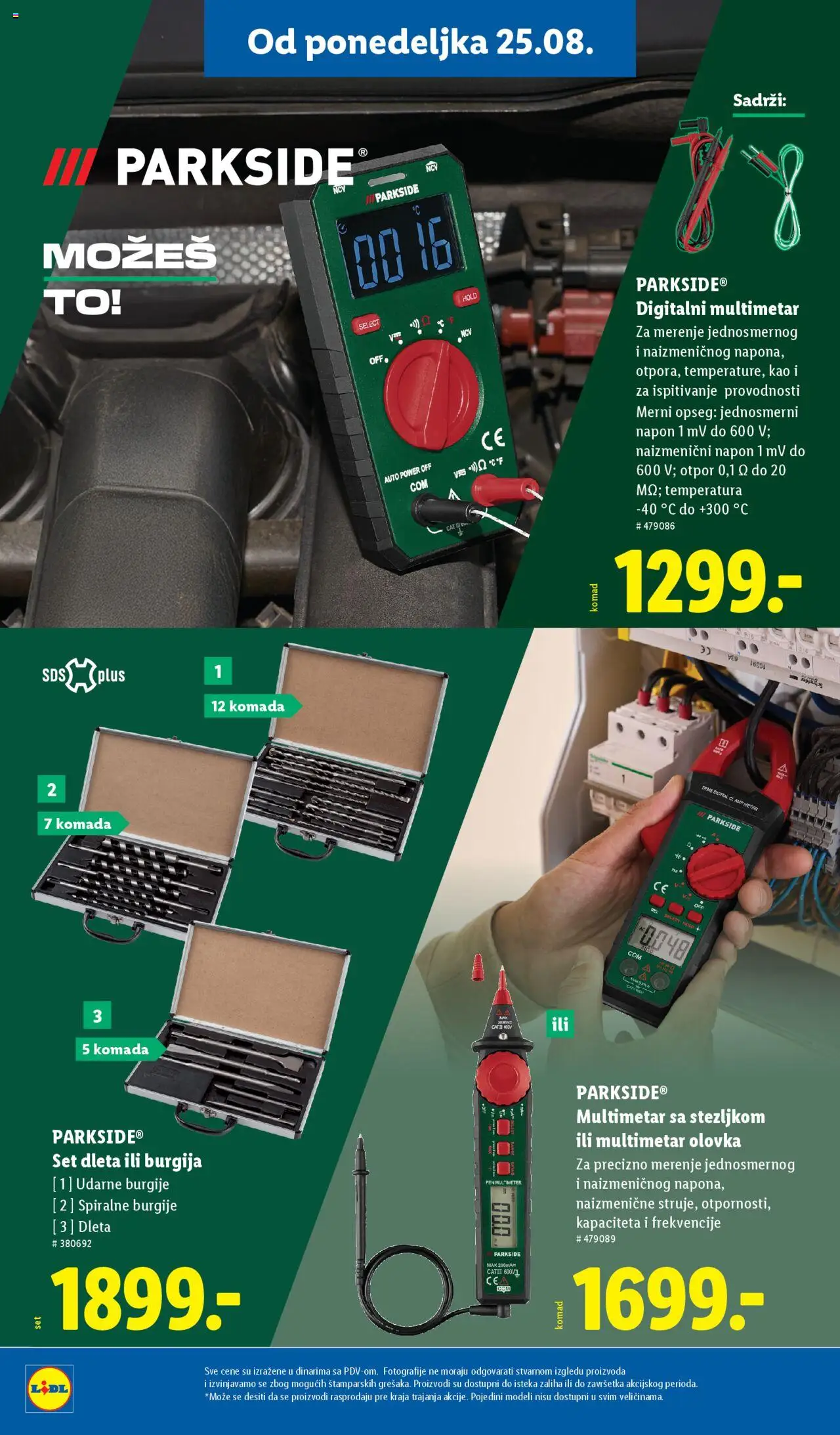 Lidl katalog - važi od 21.08.2025 | Strana: 22 | Proizvode: Parkside