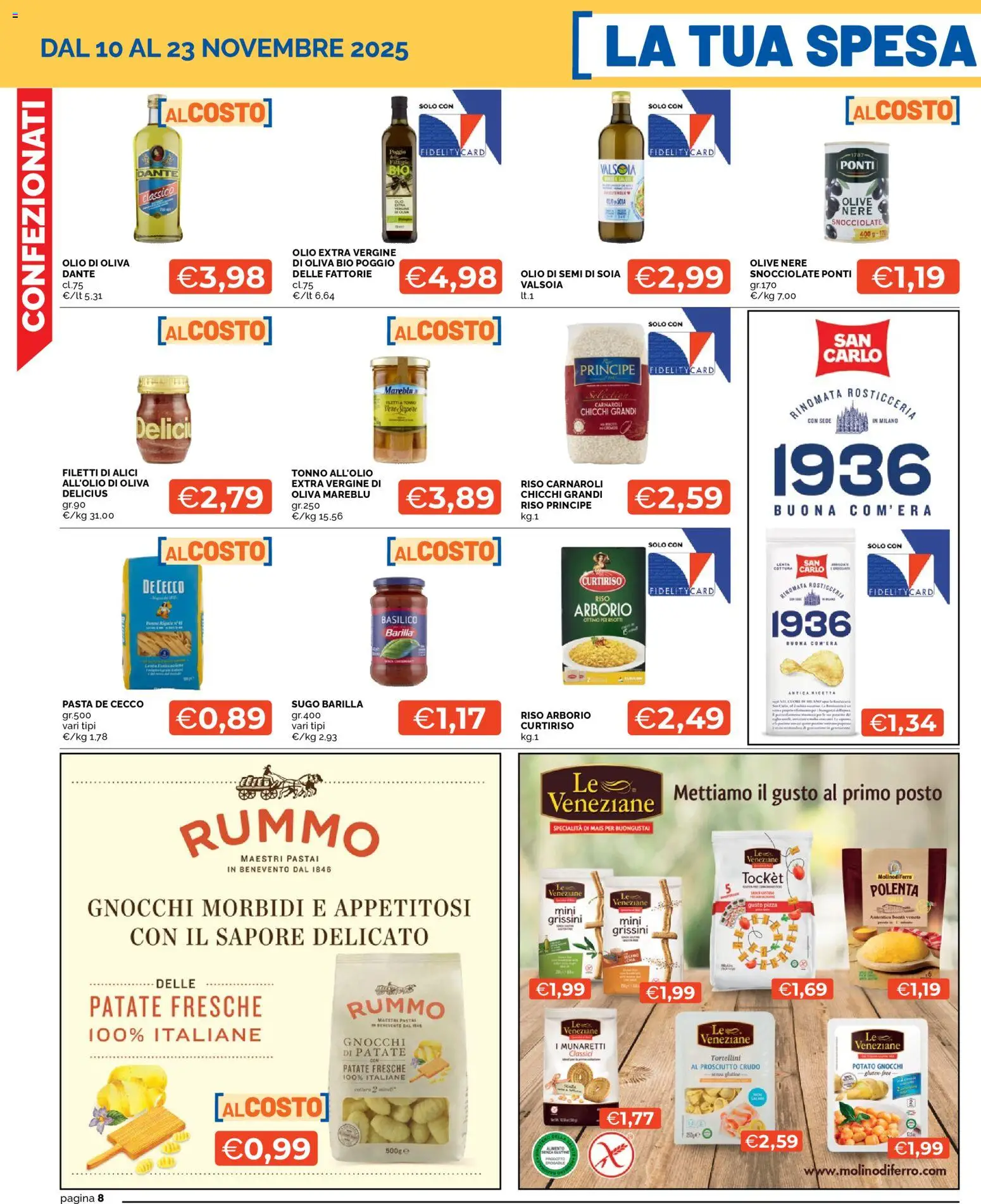 Volantino Mercatò del 10.11.2025 | Pagina: 8