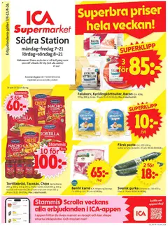 ICA Supermarket - Stockholm - Förhandsvisning av reklamblad från butik ICA Supermarket aktuell från 06.04.2026