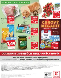 Nové Kaufland akcie – leták je platný od 18.09.2025 | Strana: 76