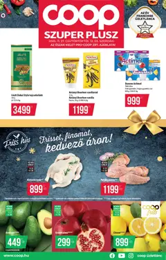 COOP - Újság Észak Kelet Pro-Coop Zrt Szuper Plusz - amely érvényes a következő dátumtól: 27.11.2025