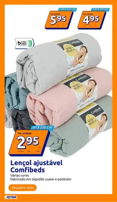 Action - folheto │ válido de 16.07.2025 | Página: 13 | Produtos: Algodão, Lençol