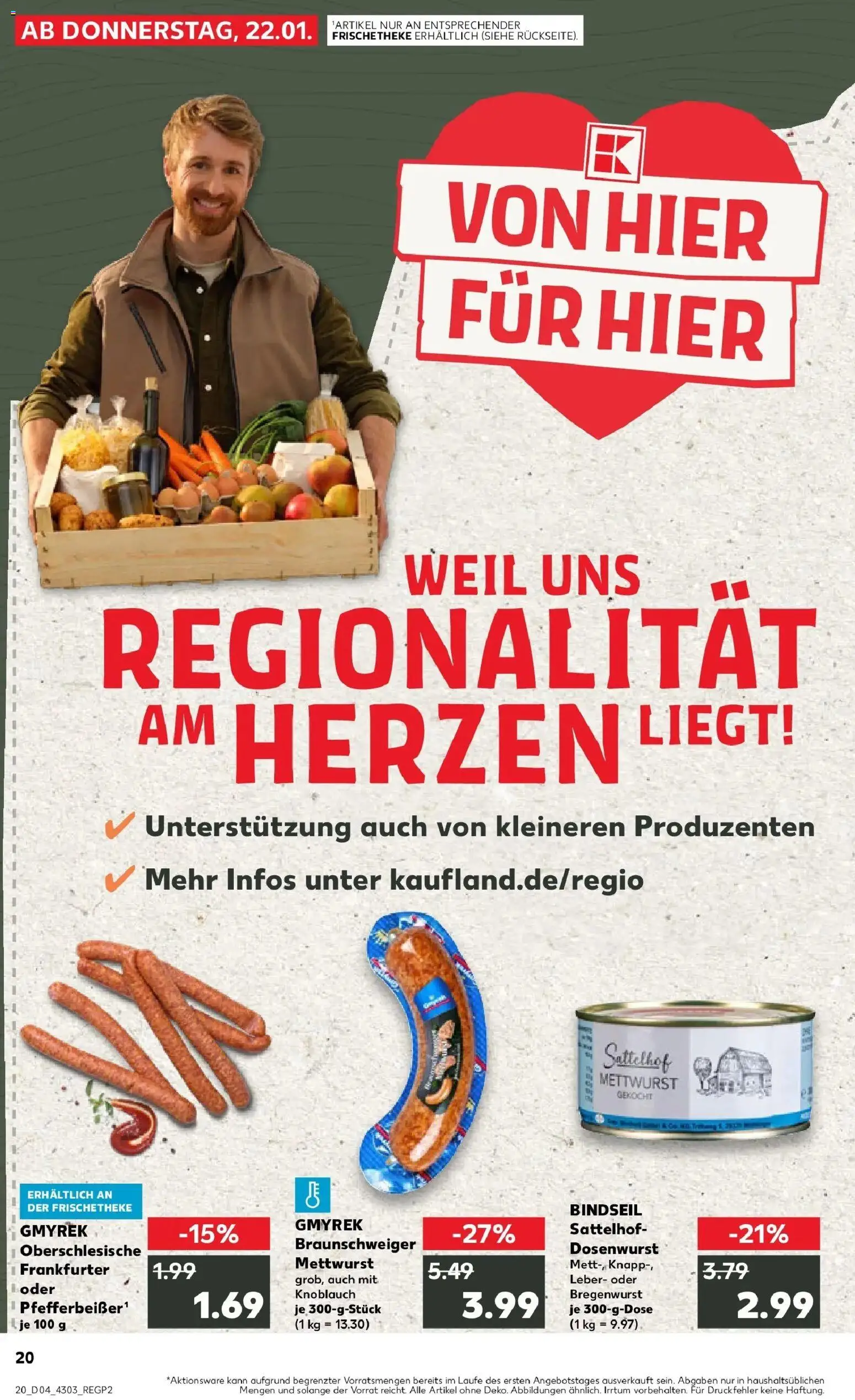 Kaufland prospekt Gifhorn	 – gültig ab 25.01.2026 | Seite: 20