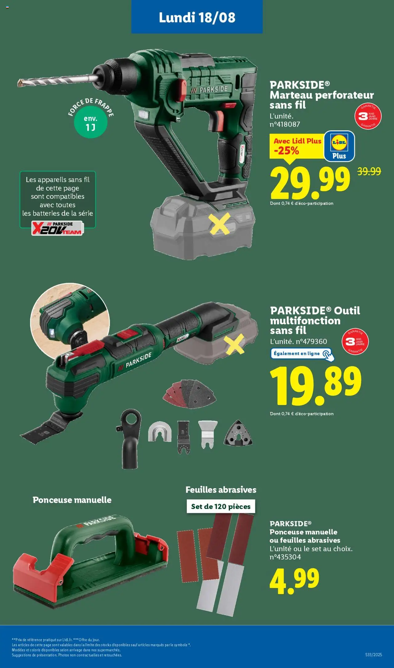  | Page: 53 | Produits: Marteau, Ponceuse
