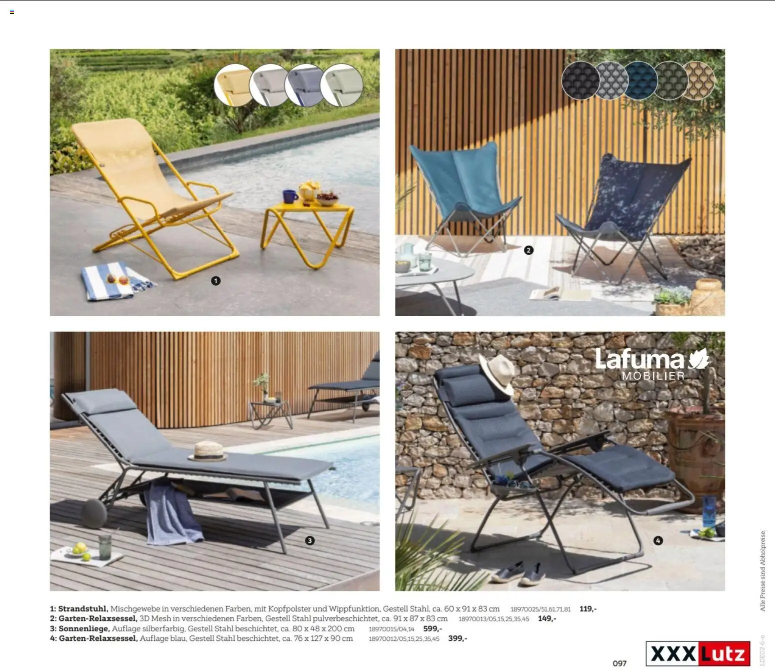 XXXL Lutz My Home Garten – gültig ab 23.02.2026 | Seite: 97 | Produkte: Kopfpolster