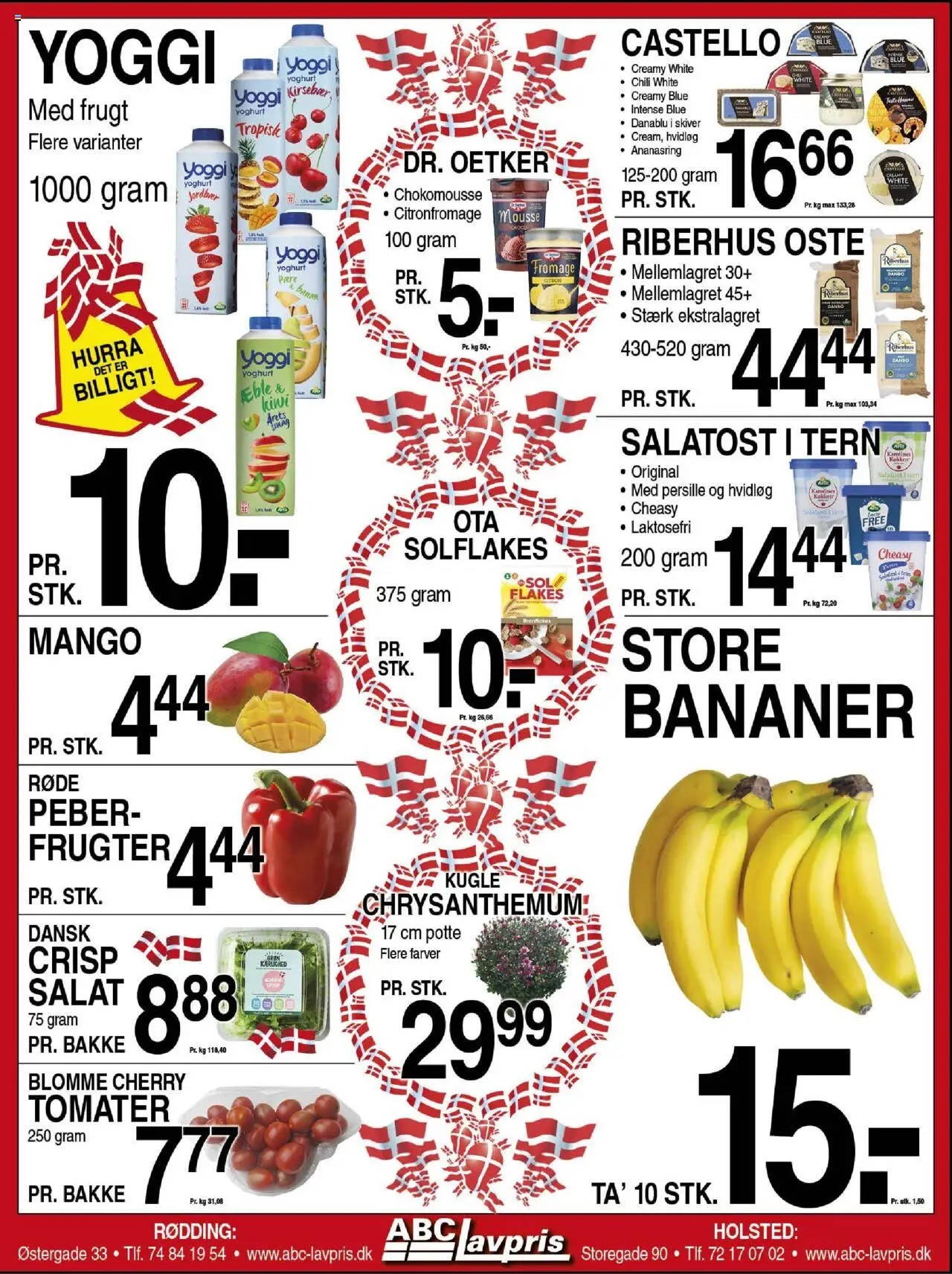 Abc Lavpris tilbudsavis – gyldig fra 03.09.2025 | Side: 6 | Produkter: Yoghurt, Tomater, Bananer, Peber