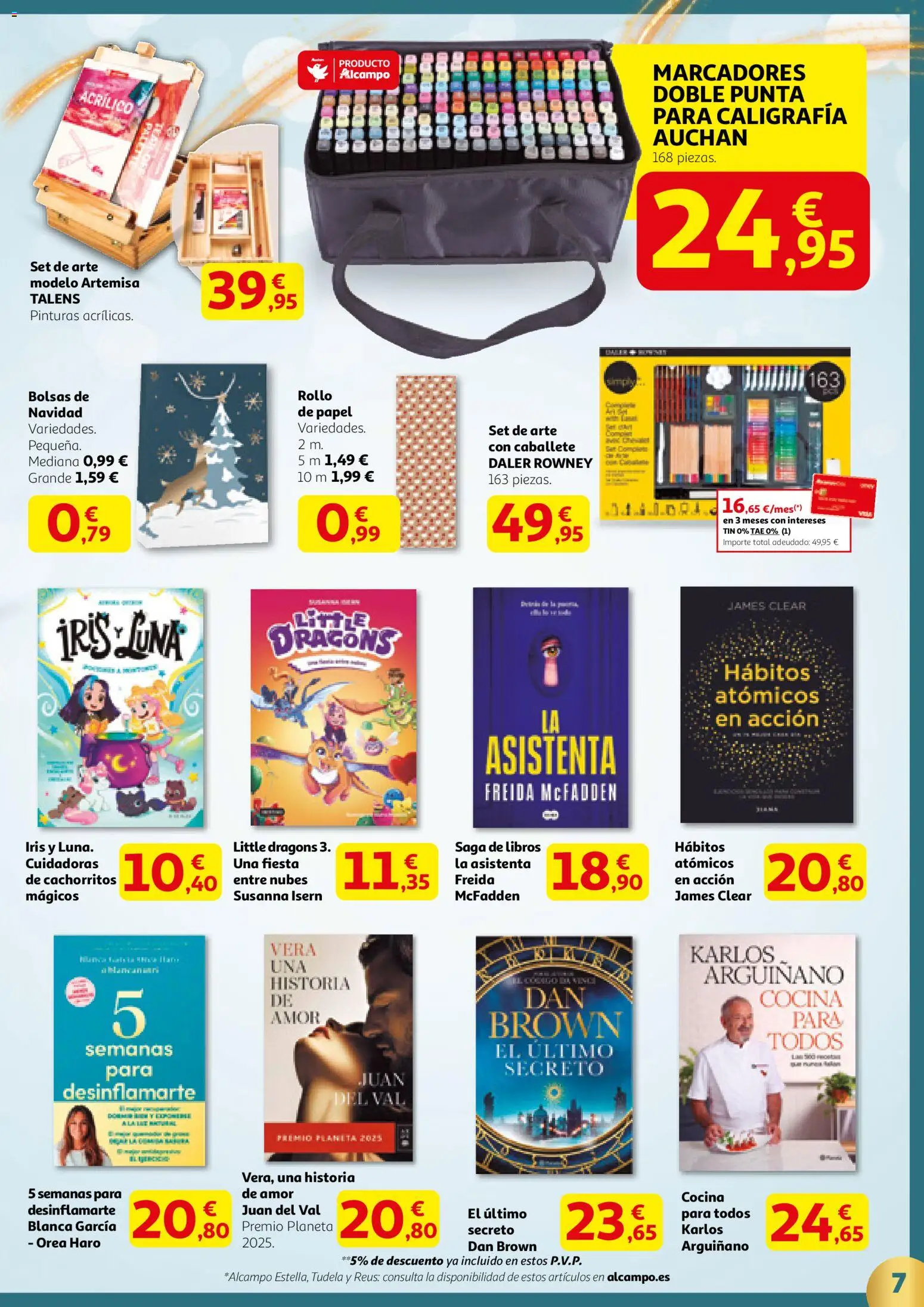 Alcampo -  Regalos 2 SST catalan │ válido desde el 18.12.2025 | Página: 7 | Productos: Cocina