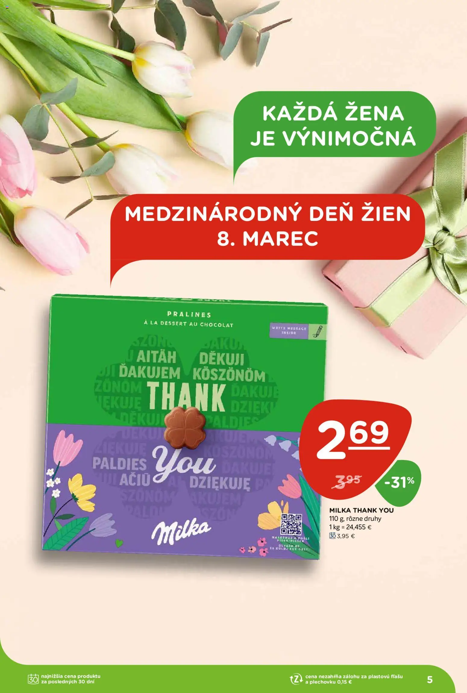 Nové Terno akcie – leták je platný od 05.03.2026 | Strana: 5 | Produkty: Milka