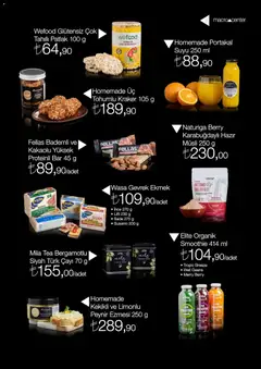 01.11.2025 tarihinden itibaren geçerli olan Migros kataloğu önizlemesi | Sayfa: 3 | Ürünler: Gevrek, Peynir, Ekmek, Portakal
