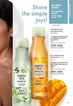Preview of Oriflame - Offers valid from 24.12.2025 | Page: 155 | Products: Shower, Shower gel, Mango
