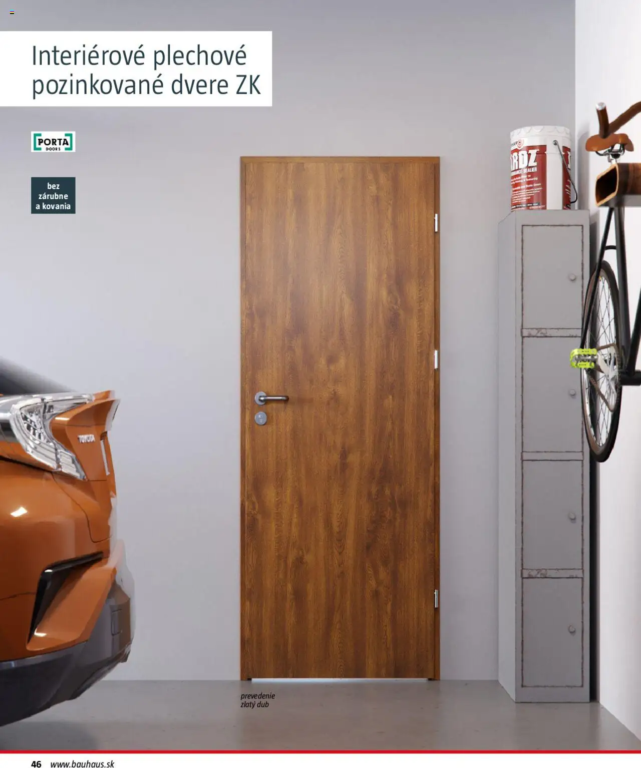 Nové Bauhaus akcie – leták je platný od 08.09.2025 | Strana: 46 | Produkty: Dvere