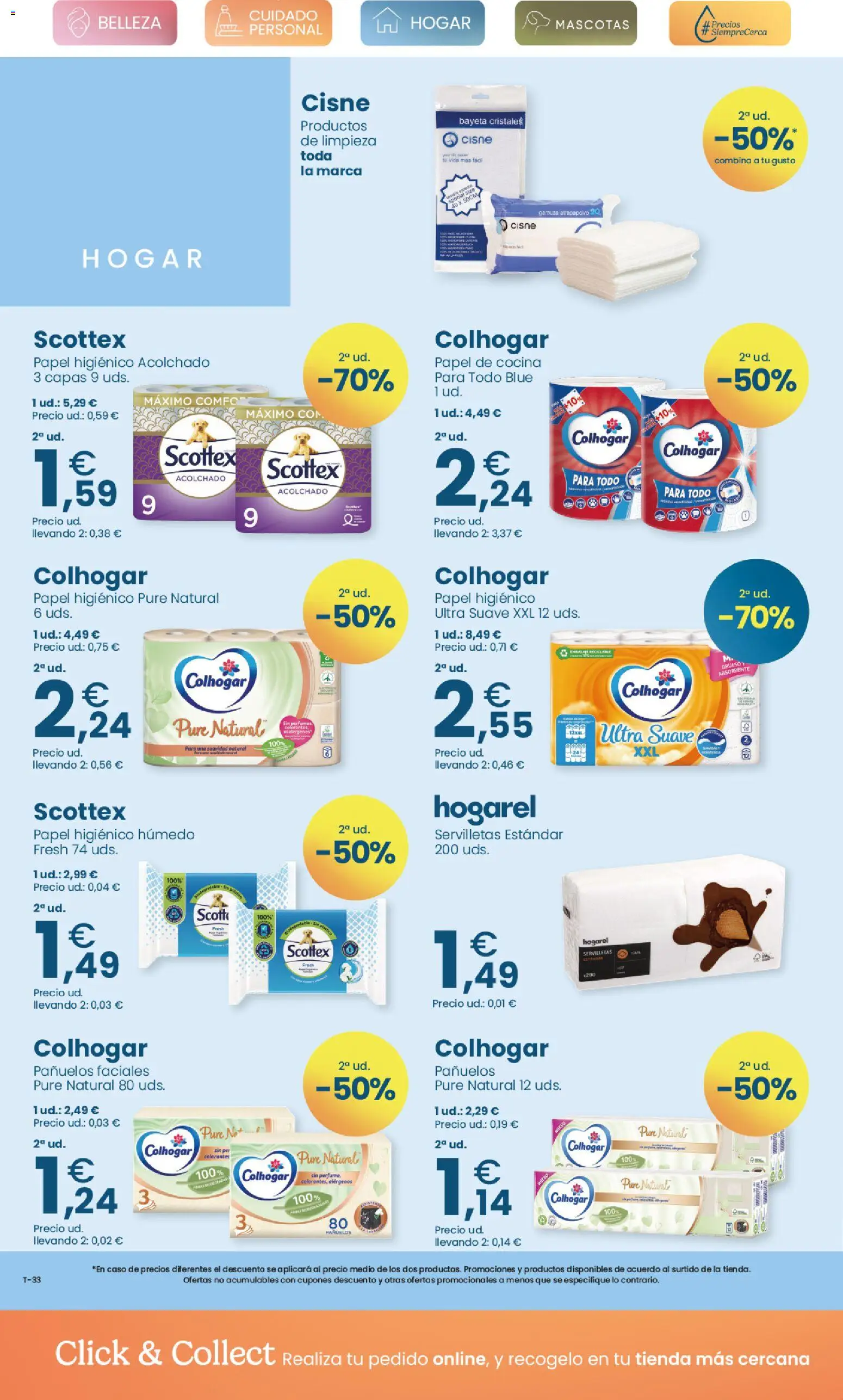 Clarel - folleto │ válido desde el 22.10.2025 | Página: 8 | Productos: Papel higienico, Cocina