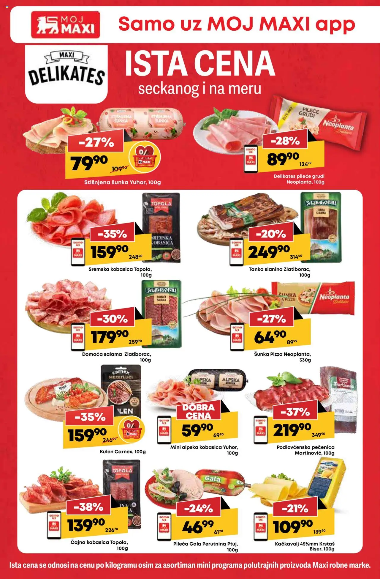 Tempo katalog - važi od 14.08.2025 | Strana: 14 | Proizvode: Pileće grudi, Salama, Šunka, Pečenica