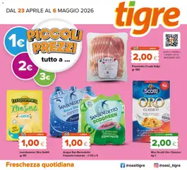 Anteprima del volantino Tigros volantino Abruzzo, Marche valido a partire dal 23.04.2026