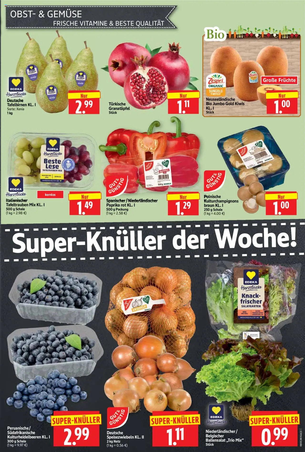 HERKULES Prospekt 	 – gültig ab 06.10.2025 | Seite: 5 | Produkte: Granatapfel, Paprika rot, Gemüse, Paprika