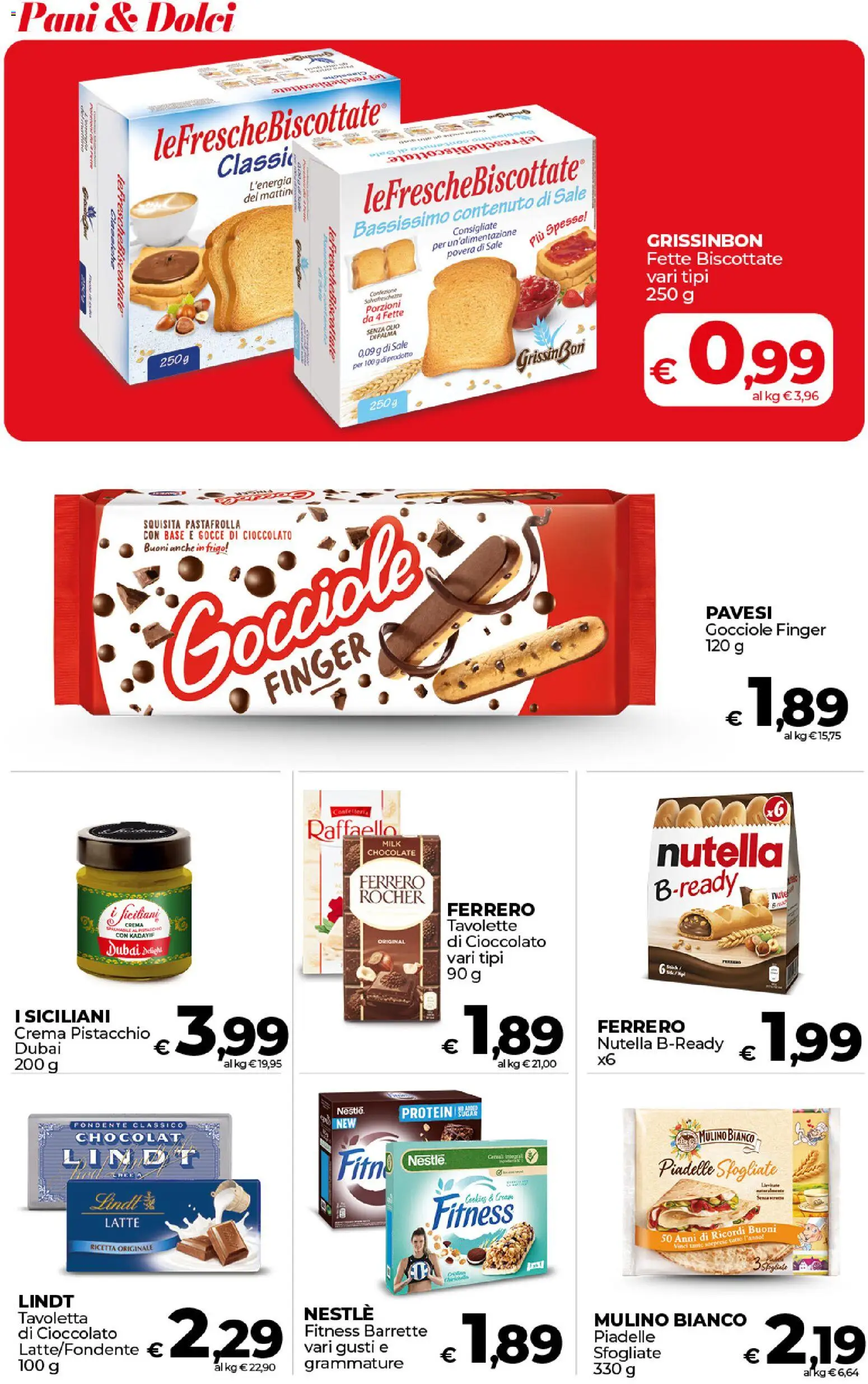 Volantino COOP del 17.01.2026 | Pagina: 27 | Prodotti: Sale, Latte, Nutella, Fette biscottate
