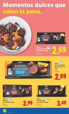 Vista previa Deluxe Naranja confitada chocolate con leche, Naranjas de origen España con chocolate con leche válido desde el 20.10.2025 | Página: 12
