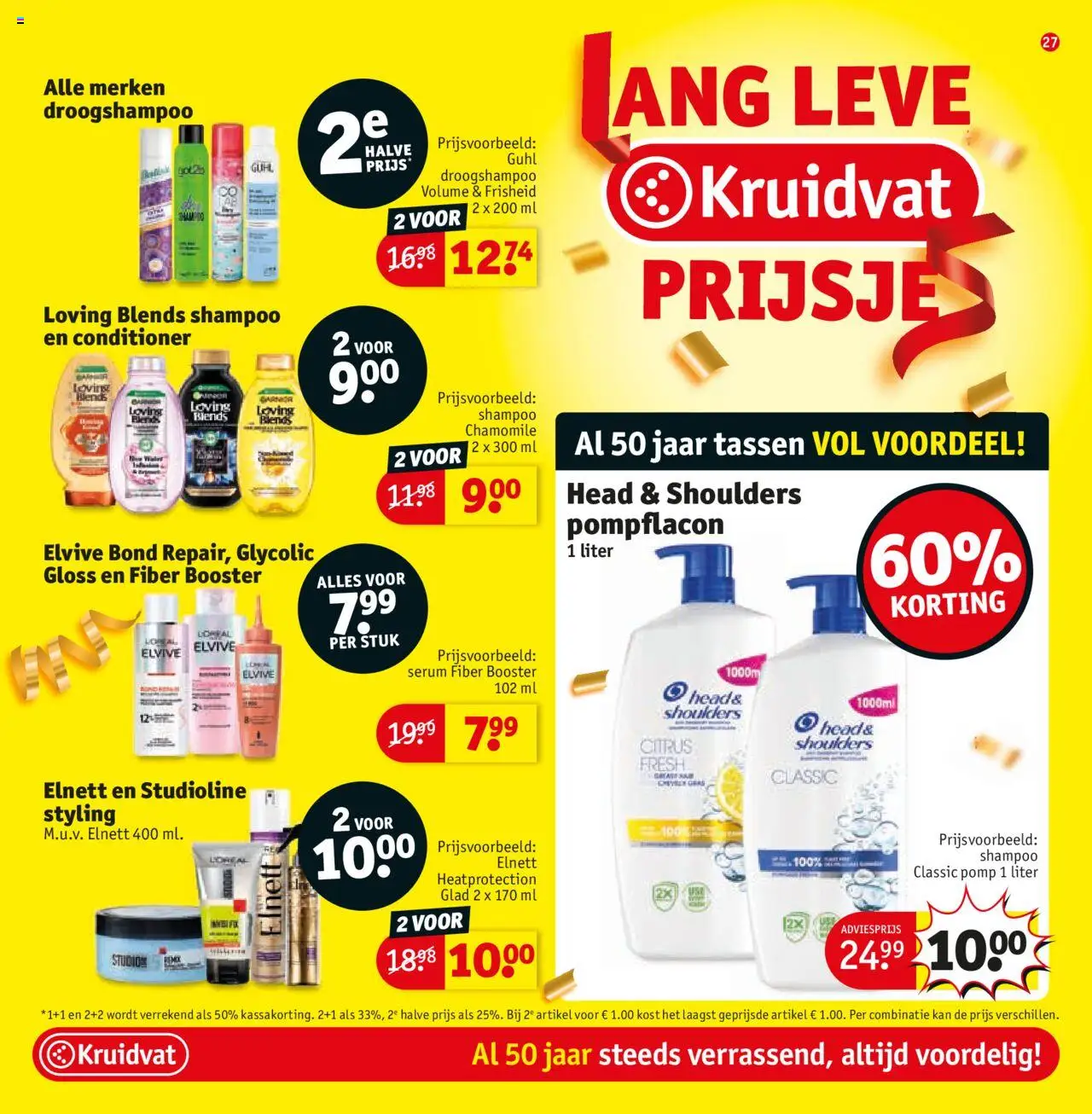  | Pagina: 27 | Producten: Droogshampoo, Kan, Shampoo, Conditioner