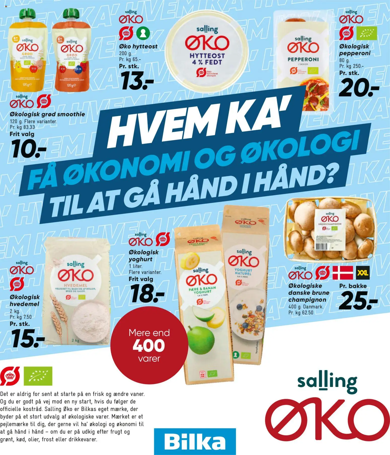 Bilka tilbudsavis – gyldig fra 14.11.2025 | Side: 28 | Produkter: Yoghurt, Hvedemel, Hytteost, Smoothie