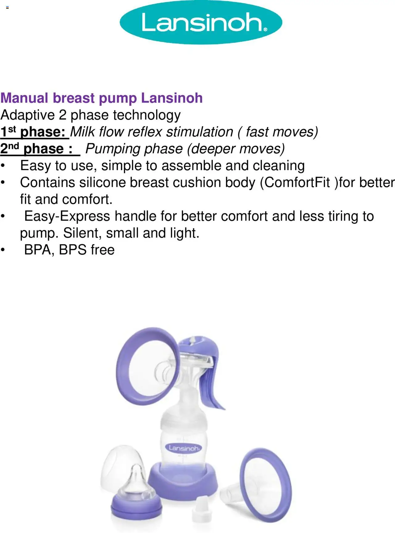 ZORPAS MIKY Baby Centre Κατάλογος Lansinoh – σε ισχύ από 27.06.2025 | Σελίδα: 9