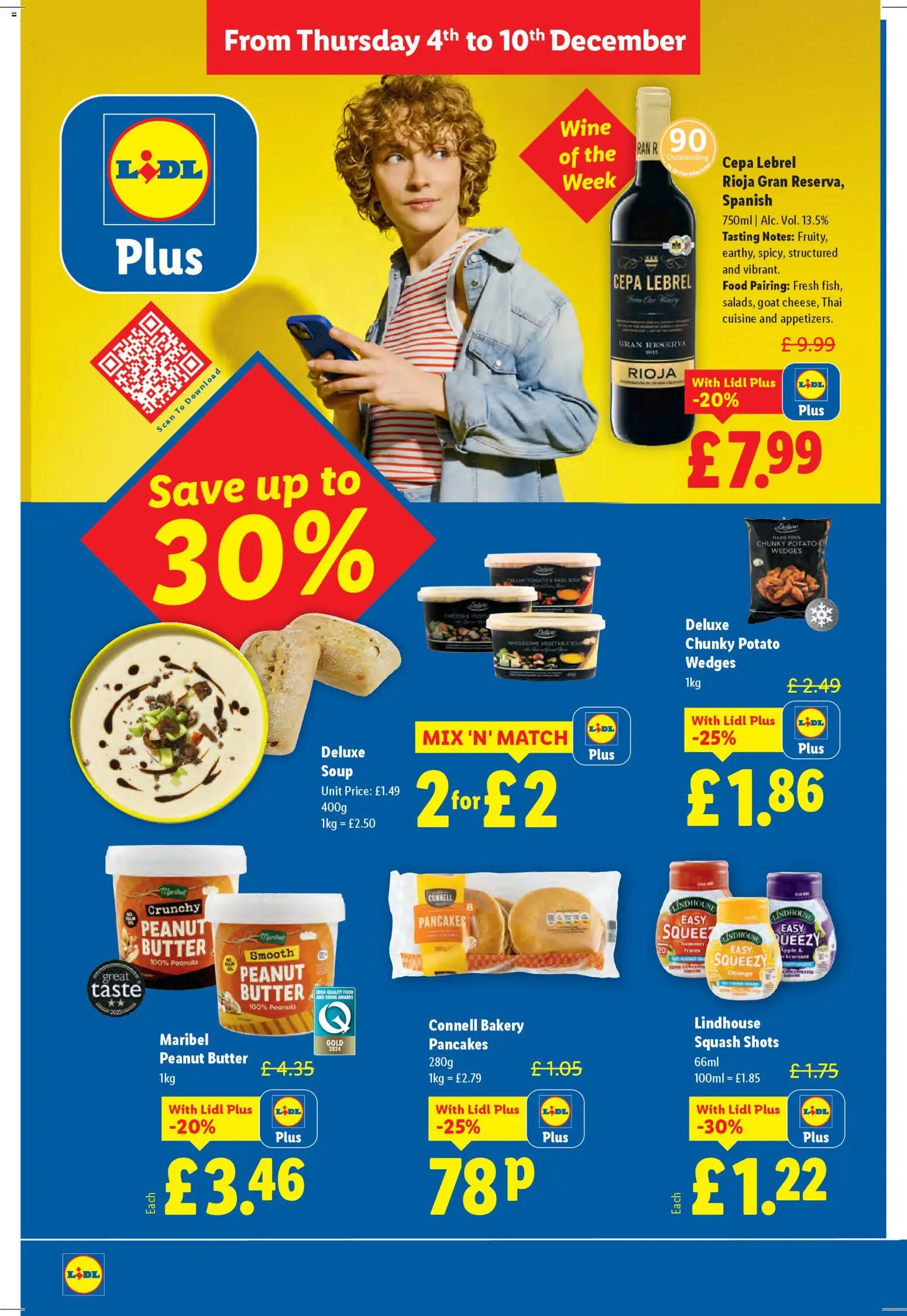 {H1} | Page: 6 | Products: Butter, Soup, Pancakes, Bakery