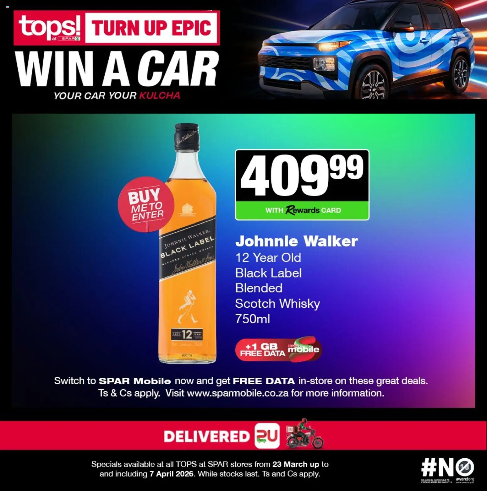 New Tops at Spar catalogue – valid from 23.03.2026 | Page: 3 | Products: Data, Switch