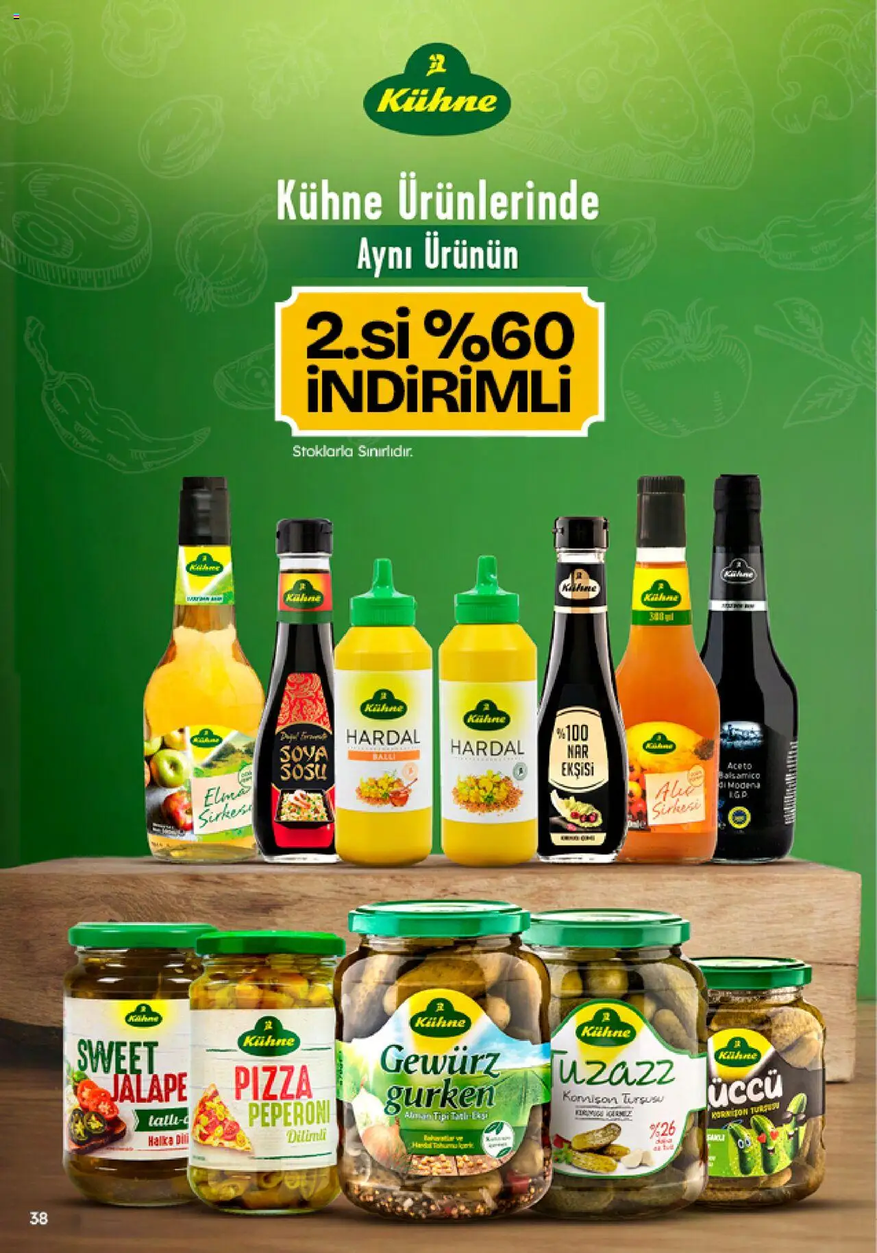 Migros Katalog - Migroskop - 22.05.2025 tarihinden itibaren geçerlidir | Sayfa: 38 | Ürünler: Hardal, Pizza