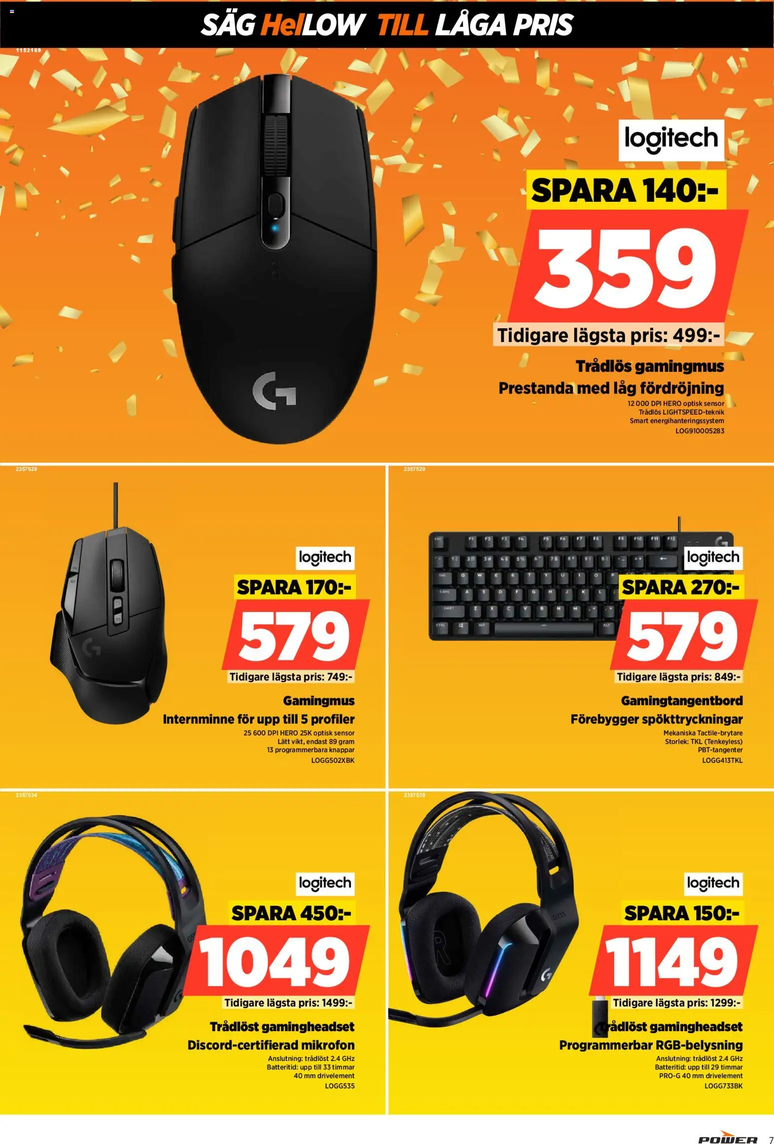 Power reklamblad aktuell från 23.01.2026 | Sida: 7 | Produkter: Såg, Mikrofon