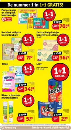 Zwitsal babydoekjes Sensitive en Lotion, Zwitsal babydoekjes Sensitive en Lotion 12-pak - Voorbeeld van een folder van Kruidvat, geldig van 17.02.2026 | Pagina: 23