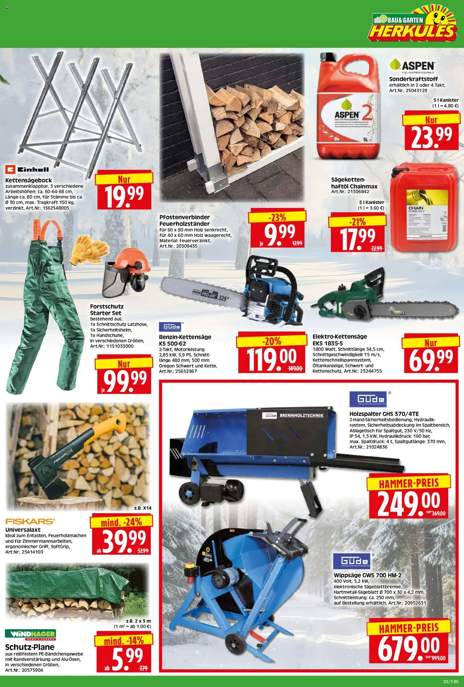 HERKULES Bau & Garten – gültig ab 05.01.2026 | Seite: 3