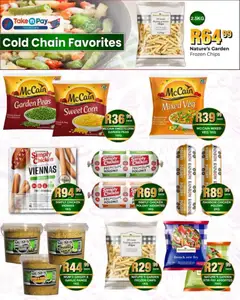 Take n Pay specials catalogue – valid from 16.02.2026 | Page: 20 | Products: Corn, Beans, Polony, Chips