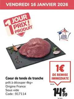 Promocash - Prévisualisation de Promocash PROMO bœuf valide à partir de 16.01.2026