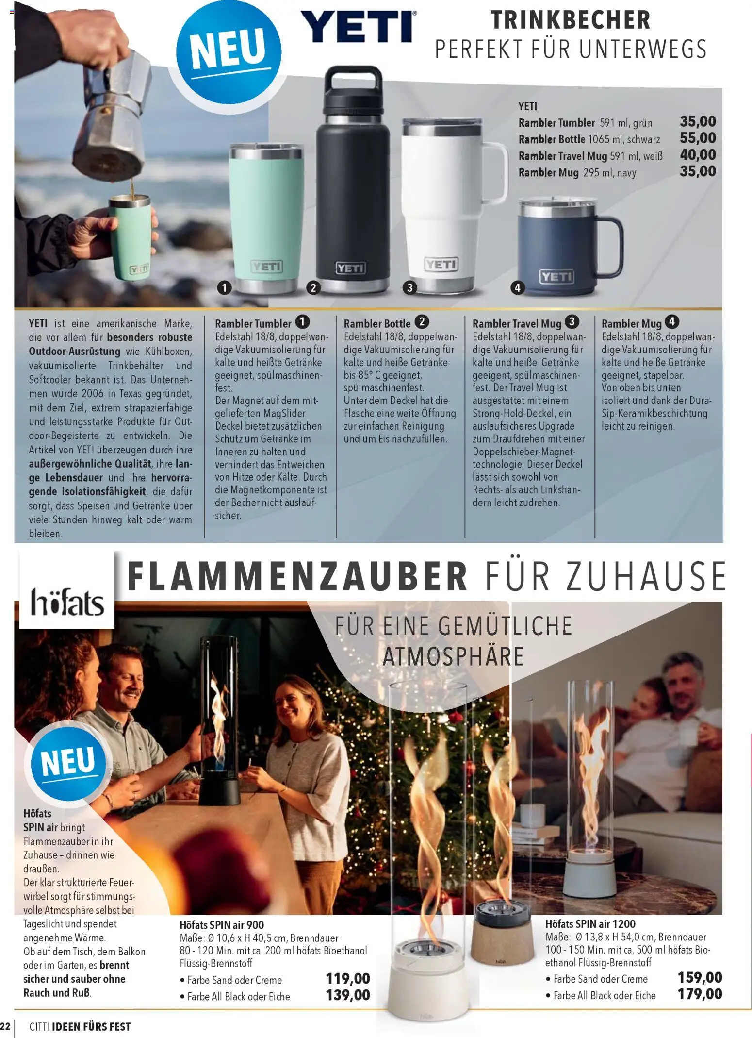 CITTI Markt - Ideen fürs Fest – gültig ab 10.12.2025 | Seite: 22 | Produkte: Creme, Eis