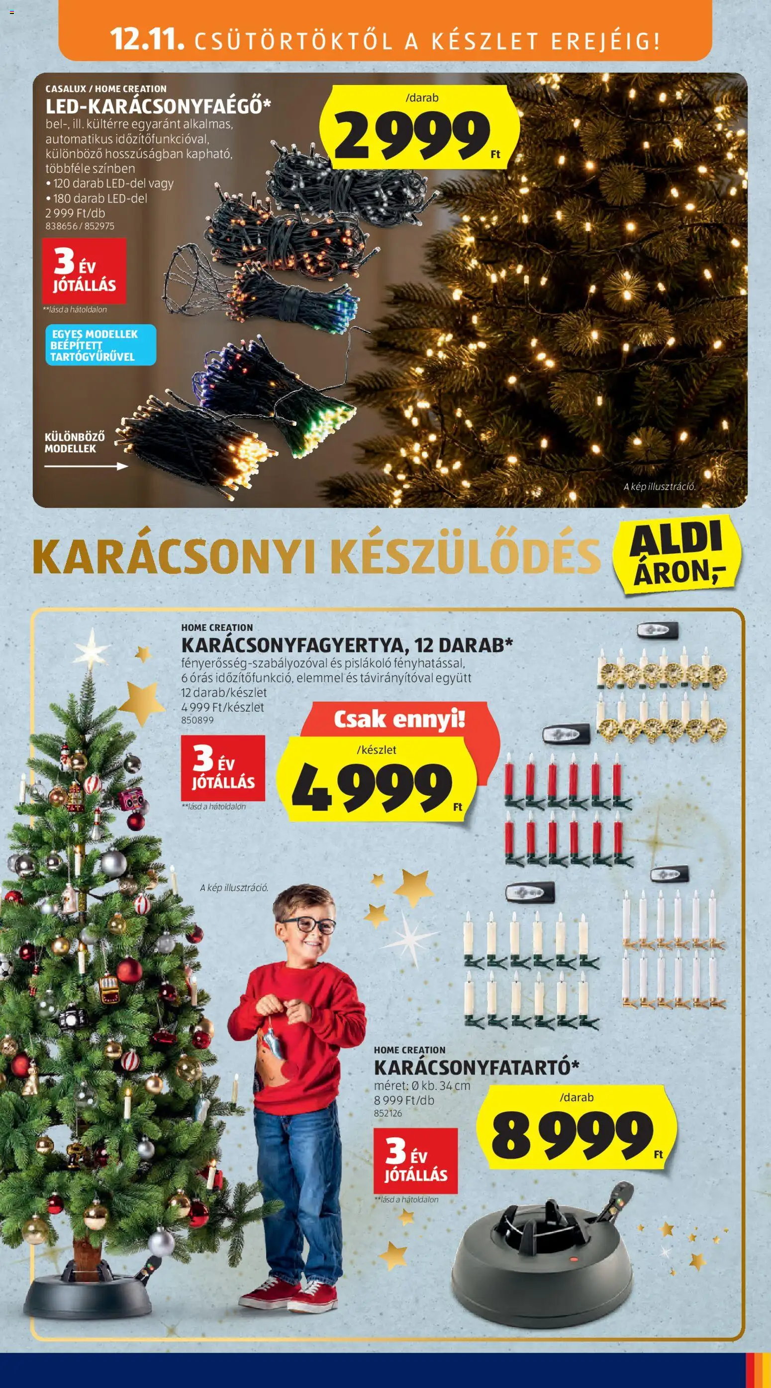 Aldi akciós ujság - amely érvényes a következő dátumtól: 11.12.2025 | Oldal: 3