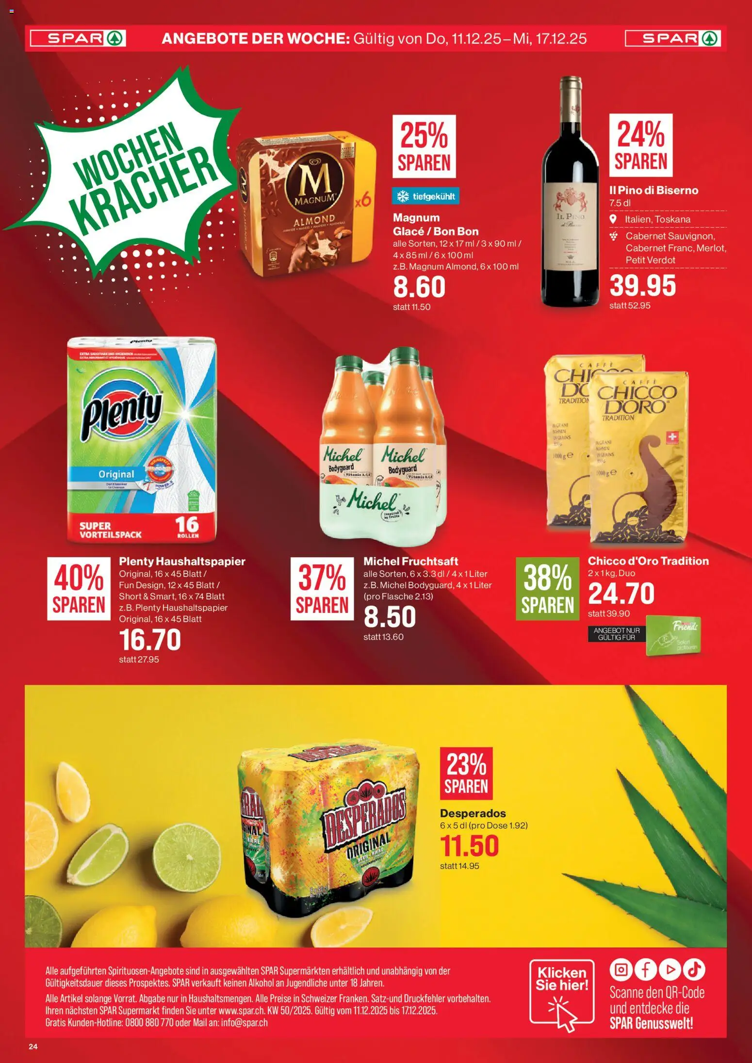 SPAR Aktionen – gültig ab 11.12.2025 | Seite: 24