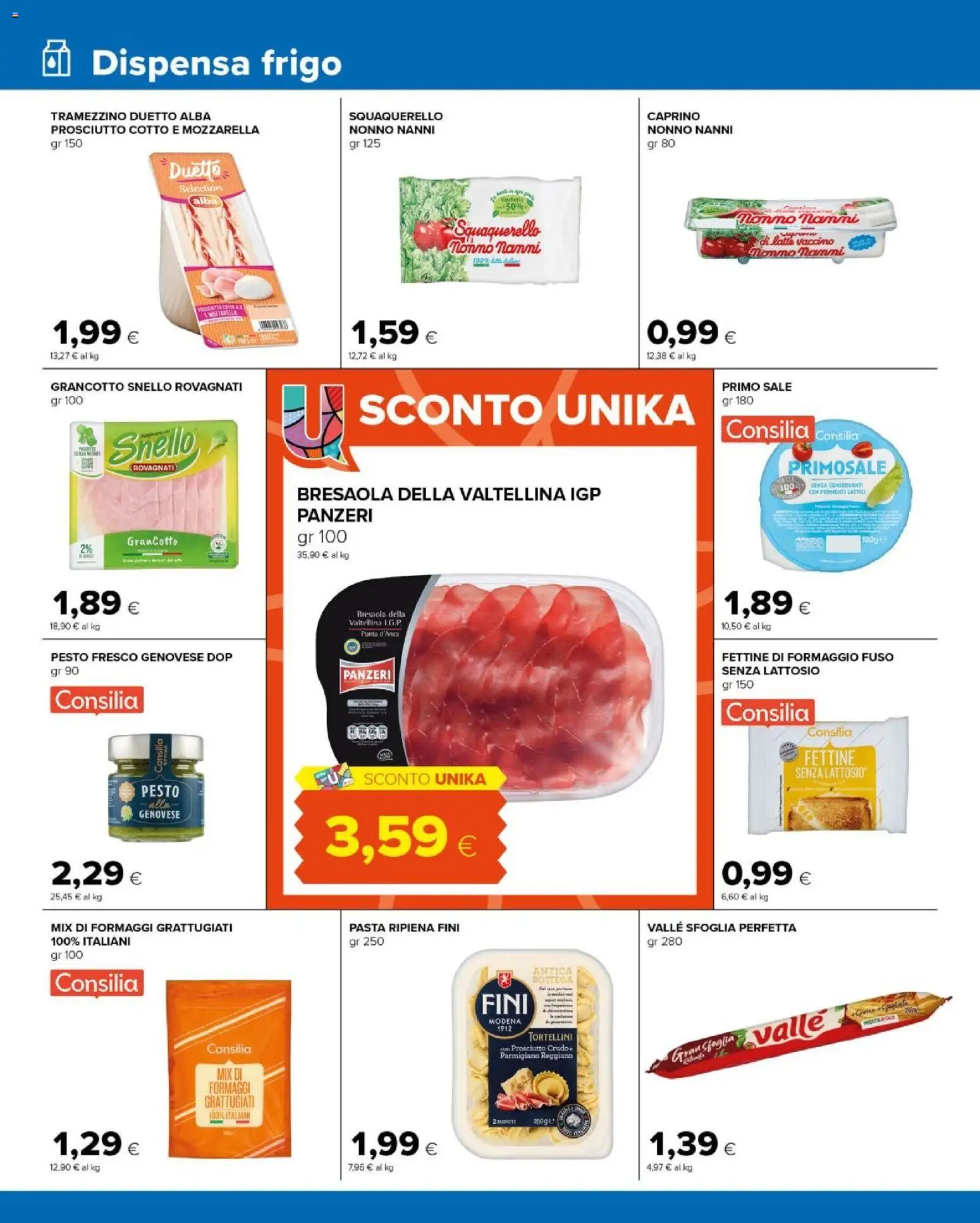 Volantino Tigre del 10.03.2026 | Pagina: 6 | Prodotti: Formaggio, Pesto, Parmigiano reggiano, Parmigiano