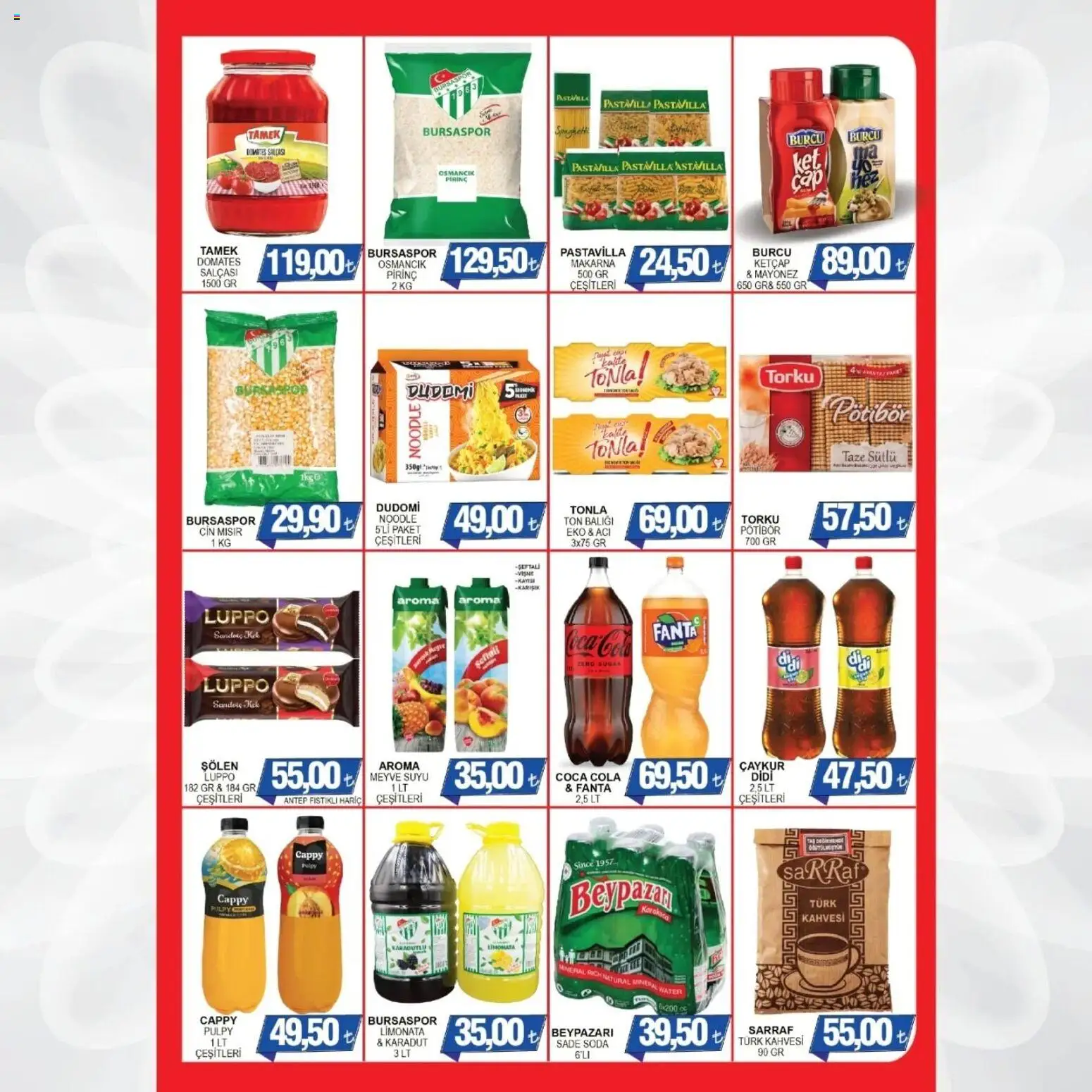 Furpa Katalog Muhteşem Fiyatlar - 23.01.2026 tarihinden itibaren geçerlidir | Sayfa: 2 | Ürünler: Meyve suyu, Ketçap, Şeftali, Ton balığı