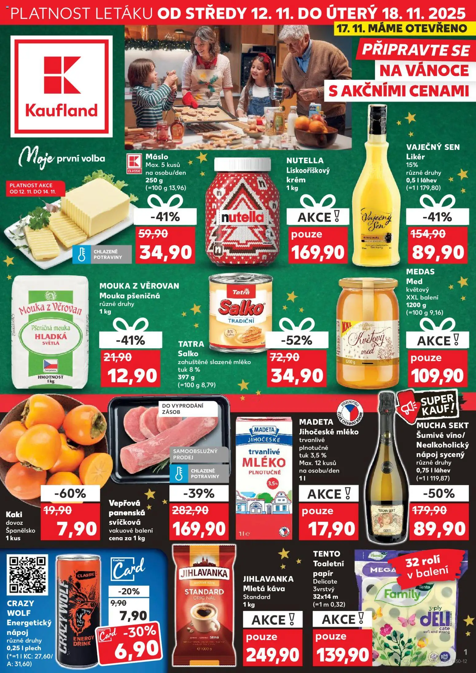 Kaufland leták - Praha 4 od 12.11.2025 | Strana: 1