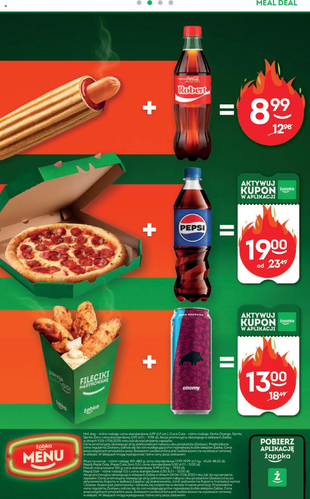 Żabka Gazetka od 04.06.2025 | Strona: 61 | Produkty: Pepsi, Pizza