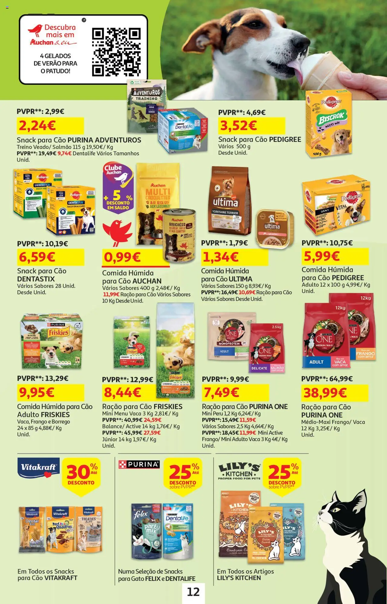 Auchan - Brinquedos de Verão │ válido de 18.06.2025 | Página: 12 | Produtos: Purina one, Peru, Salmão, Arroz