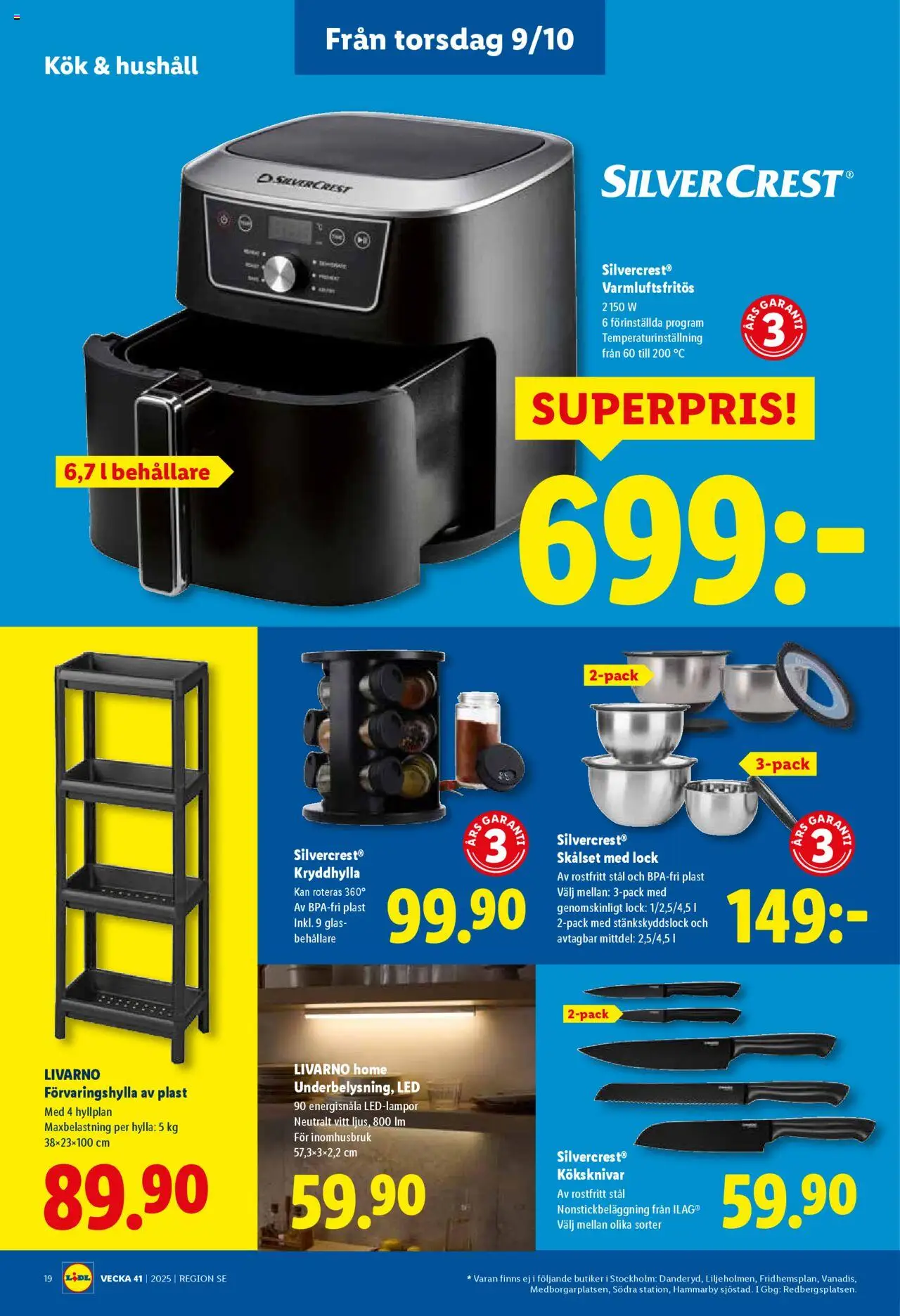 Lidl reklamblad aktuell från 06.10.2025 | Sida: 21 | Produkter: Hylla