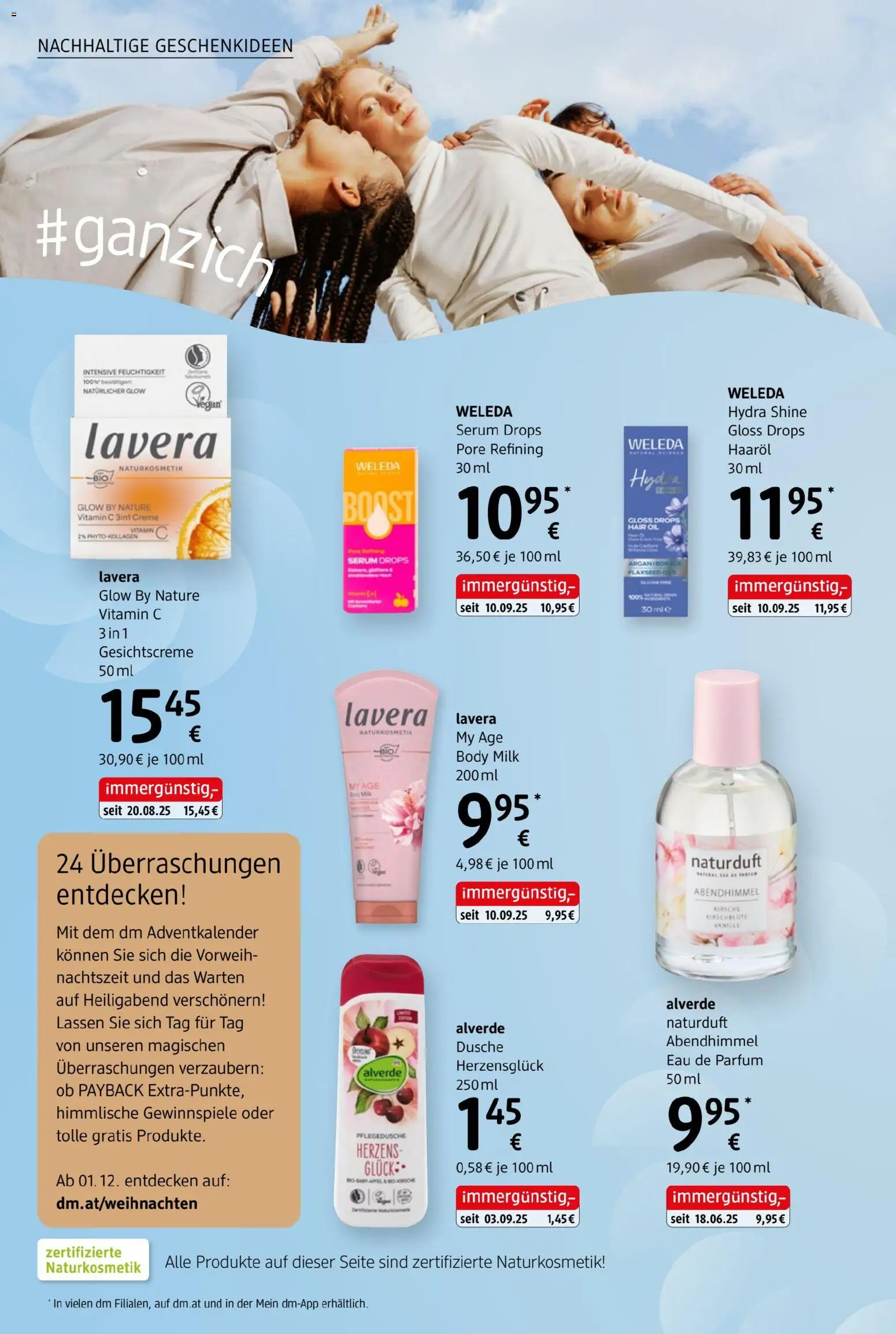 dm drogerie markt Journal Dezember 2025 gültig ab 10.12.2025 | Seite: 18 | Produkte: Dusche, Parfüm, Haaröl, Creme