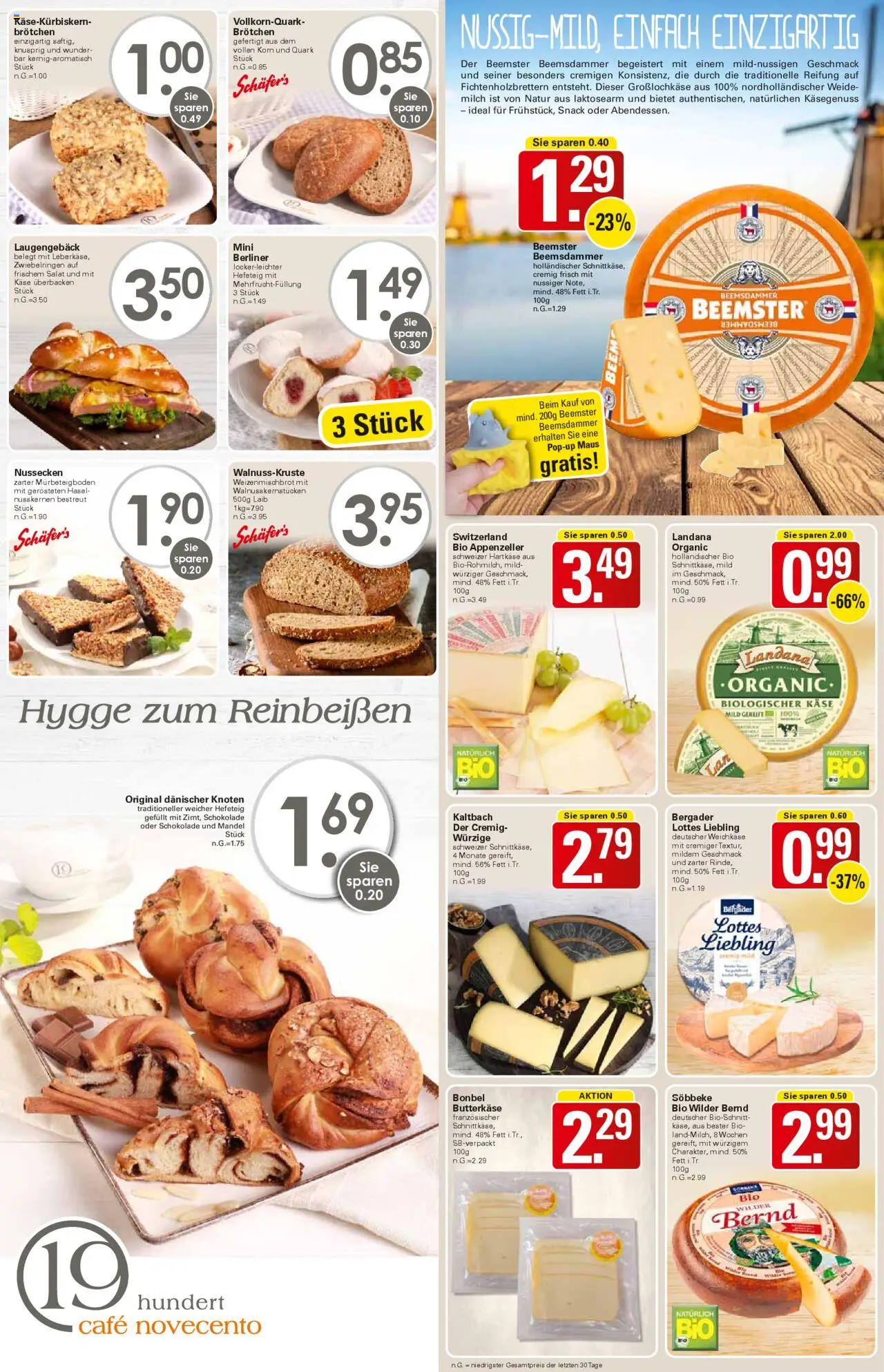 WEZ Prospekt – gültig ab 22.09.2025 | Seite: 4 | Produkte: Quark, Käse, Salat, Maus