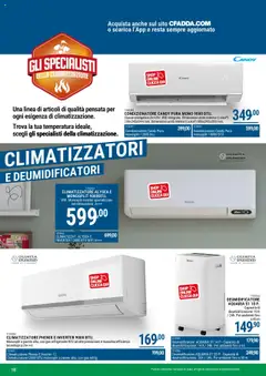 Anteprima del volantino CFadda Riscaldamento catalogo valido a partire dal 01.10.2025 | Pagina: 18 | Prodotti: Climatizzatore, Deumidificatore, Condizionatore