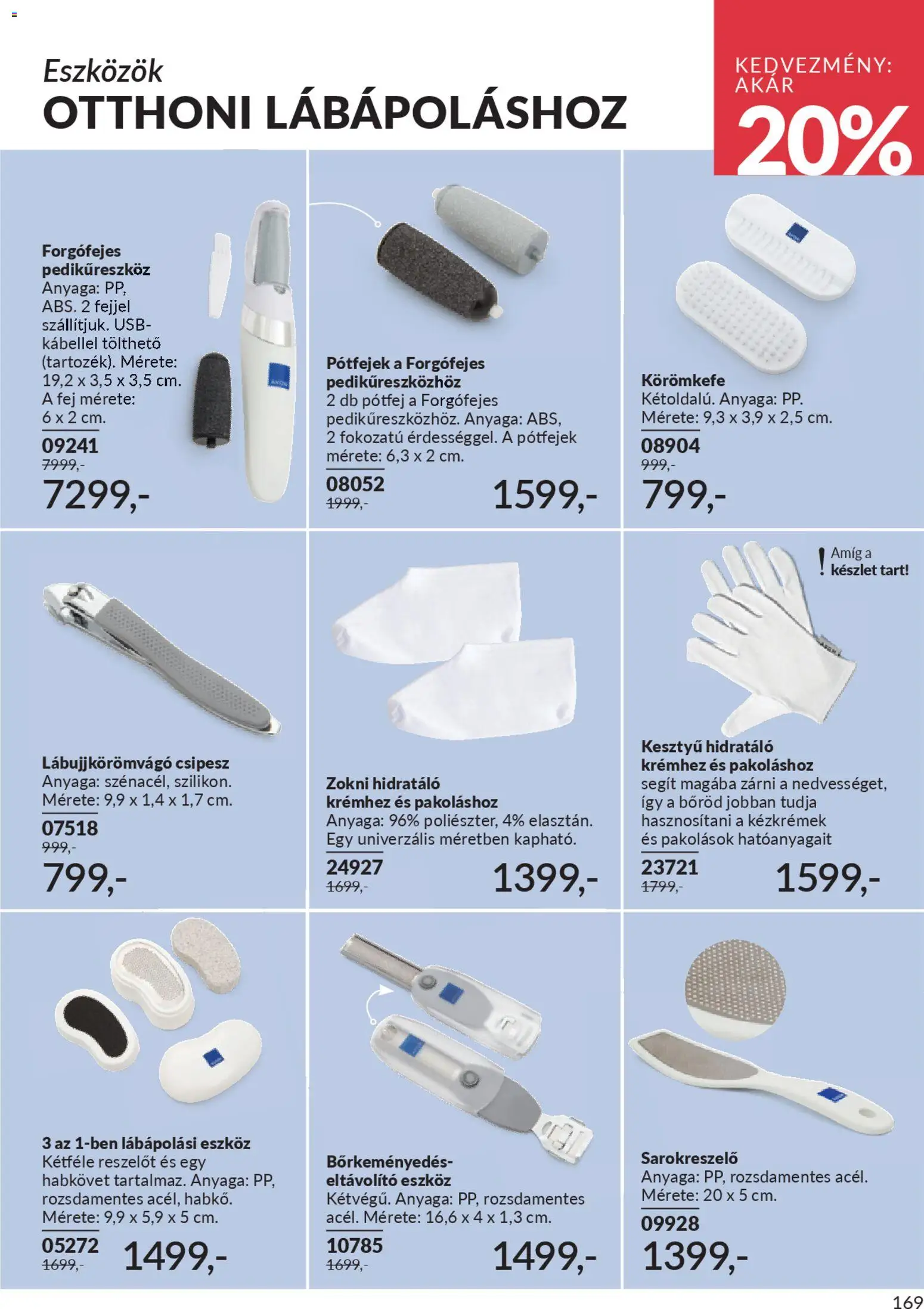 Avon akciós ujság - amely érvényes a következő dátumtól: 01.01.2026 | Oldal: 173 | Termékek: Kesztyű, USB, Körömkefe, Zokni