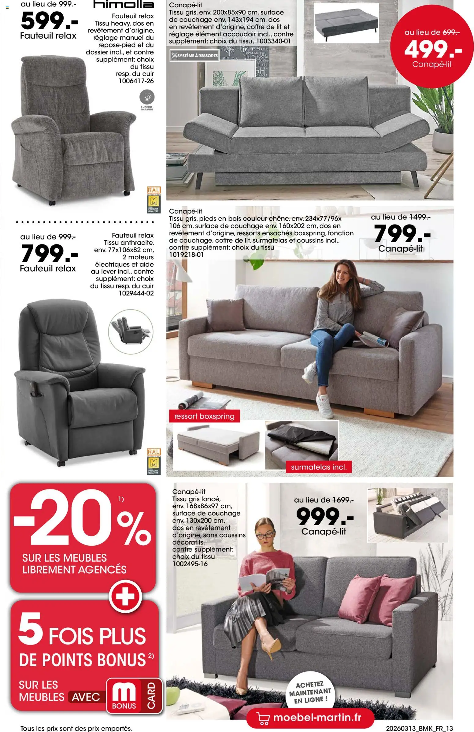 {H1} | Page: 13 | Produits: Surmatelas, Lit, Fauteuil