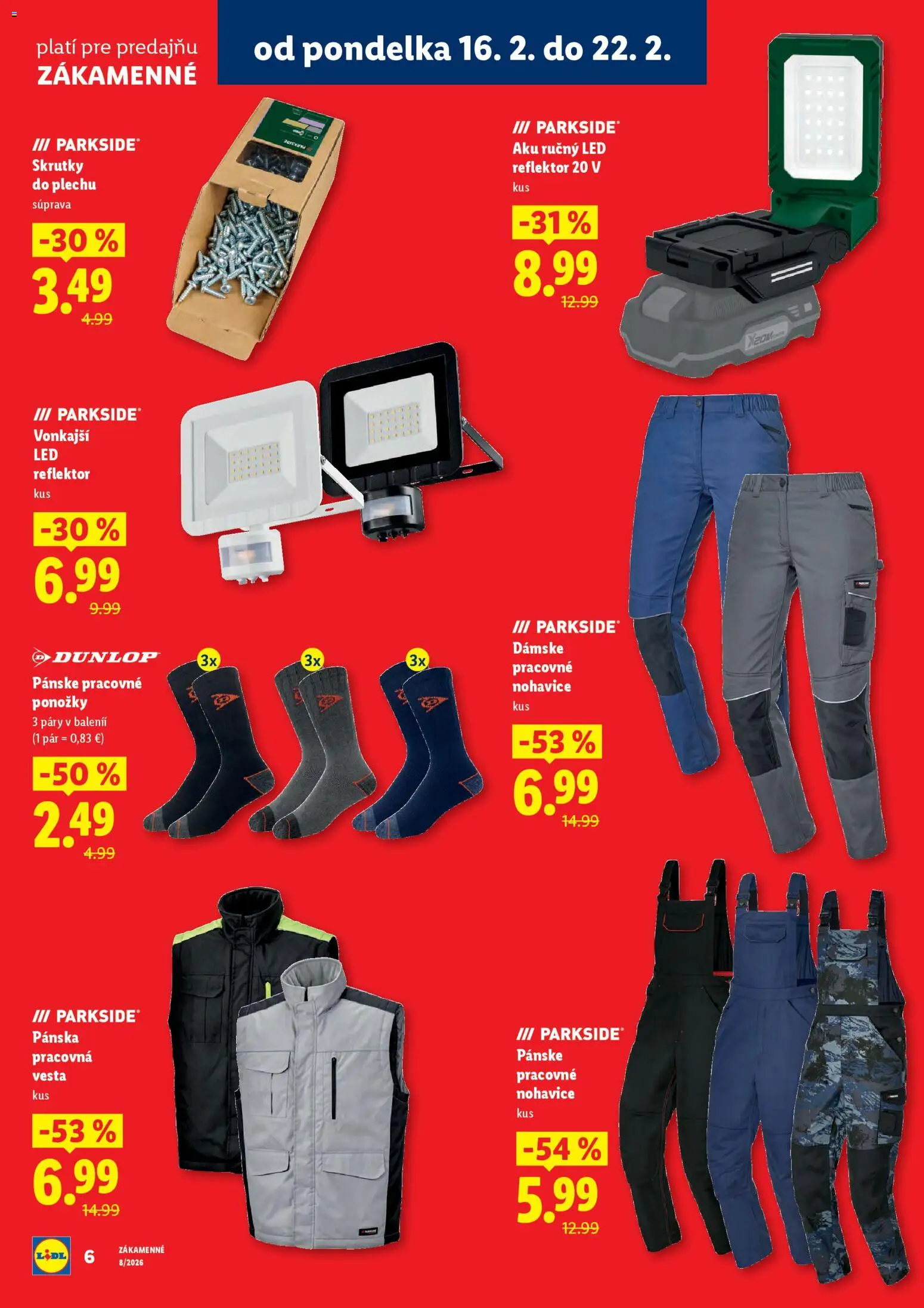 Nové Lidl akcie – leták je platný od 16.02.2026 | Strana: 6