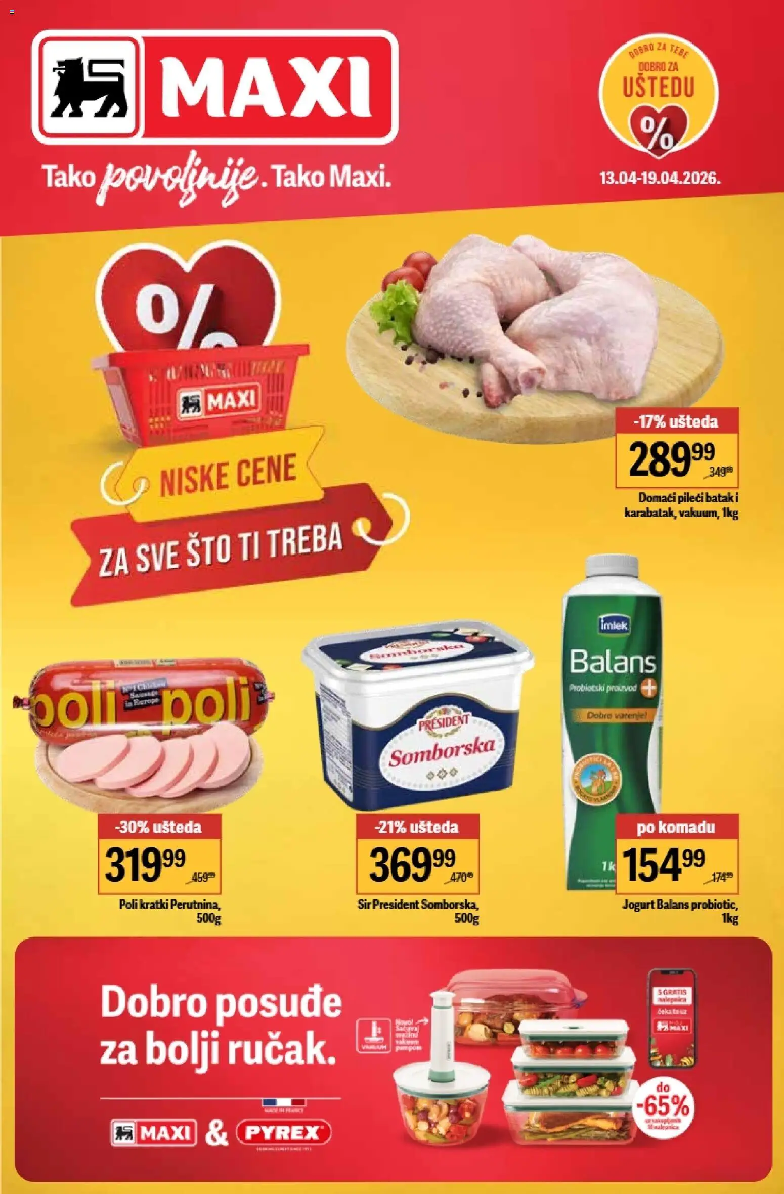 Maxi katalog - važi od 13.04.2026 | Strana: 1